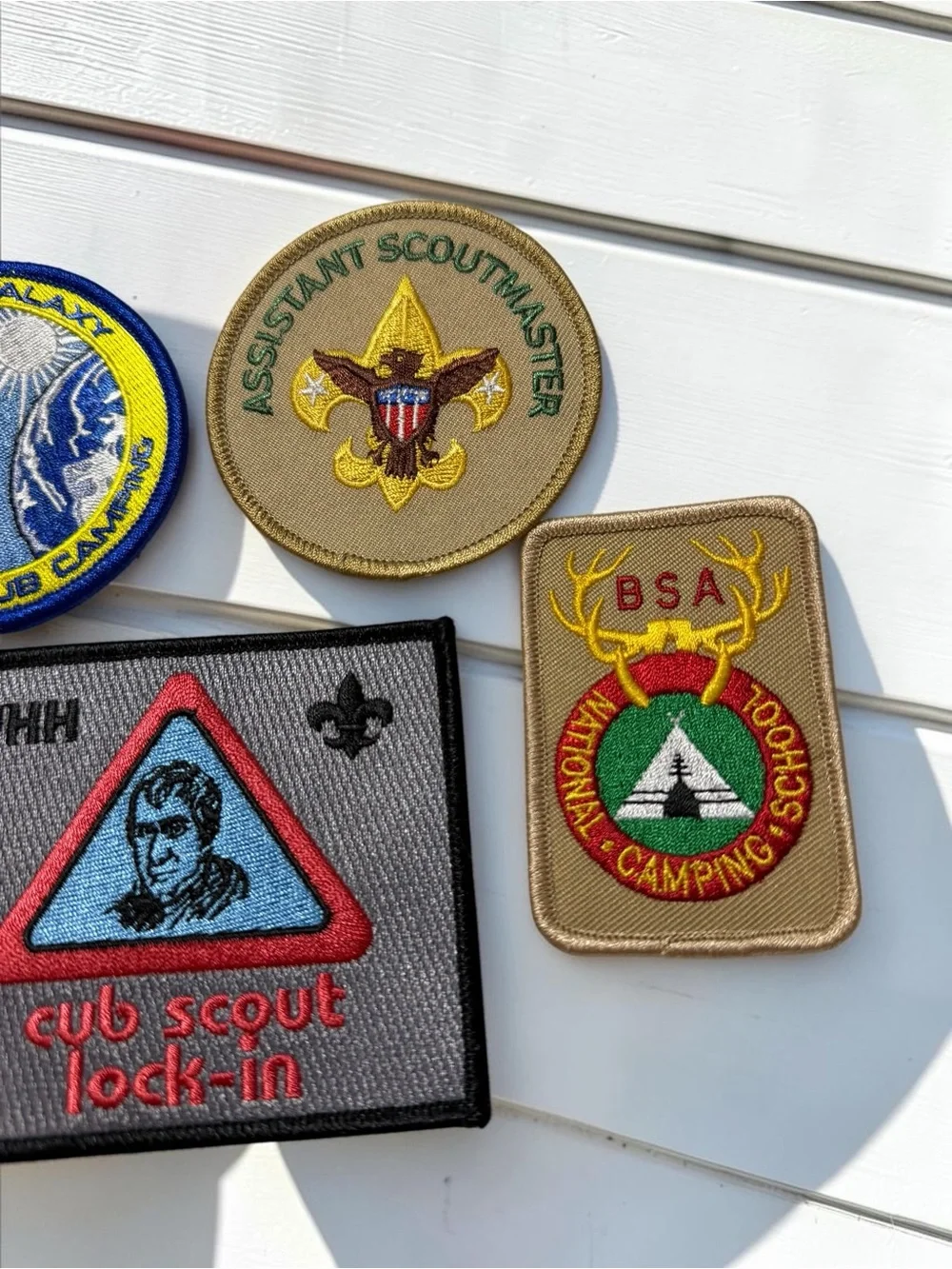 BSA Boy Scout Patch Lot 15+ pc Dan Beard Council Cub Scout Camping Patches